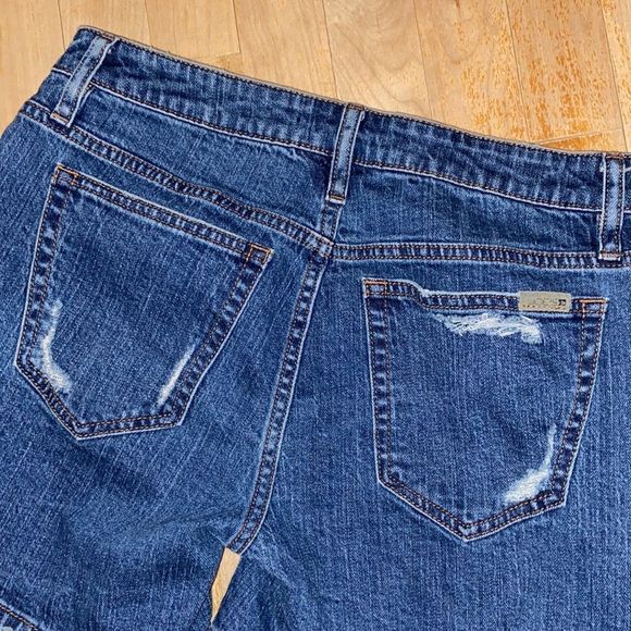 JOE’S JEANS Distressed Mid Rise Denim Shorts - Picture 6 of 8